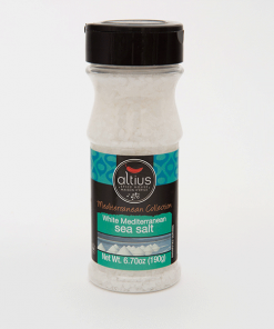 white Mediterranean salt