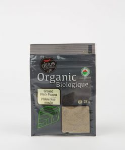 organic black pepper